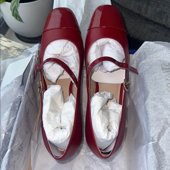 NWT Stuart Weitzman Cara Mary Jane 50 - Picture 3 of 7